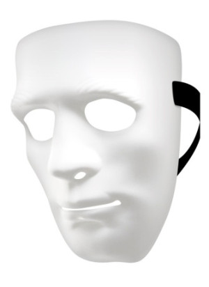 Masque Don Juan blanc - CC709717002000